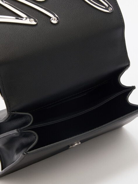 Женская сумка KARL LAGERFELD k/signature 2.0 sm crossbody, Артикул A1W30038, черный | 4351431. Ракурс 5 Женская сумка KARL LAGERFELD k/signature 2.0 sm crossbody, Артикул A1W30038, черный | 4351431. Ракурс 5