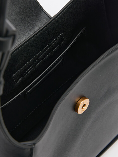 Женская сумка  KARL LAGERFELD k/signature hobo, Артикул A1W30434, черный | 4352009. Ракурс 5