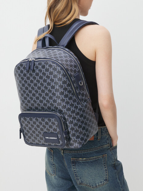 Женский рюкзак KARL LAGERFELD k/voyage backpack, Артикул A1W30188, темно-синий | 4352193. Ракурс 2 Женский рюкзак KARL LAGERFELD k/voyage backpack, Артикул A1W30188, темно-синий | 4352193. Ракурс 2