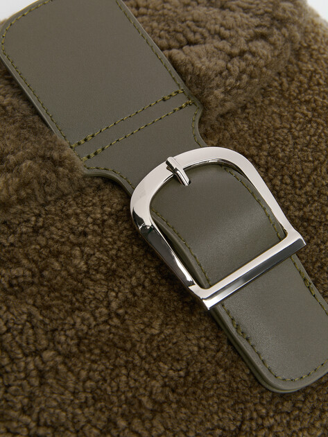 Женская сумка  TENDANCE, Артикул MRH23-388, коричнево-зеленый | 4352505. Ракурс 3
