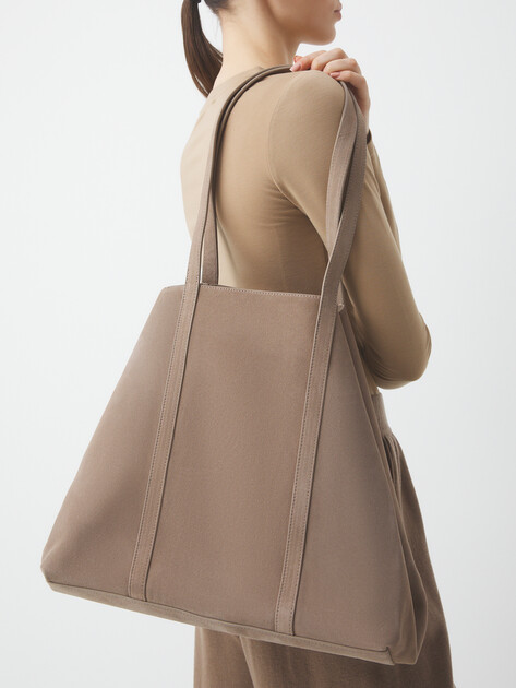 Женский шоппер TENDANCE, Артикул MRH24-233, серовато-бежевый | 4352530. Ракурс 2