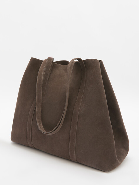 Женский шоппер TENDANCE, Артикул MRH24-233, серовато-коричневый | 4352532. Ракурс 4 Женский шоппер TENDANCE, Артикул MRH24-233, серовато-коричневый | 4352532. Ракурс 4