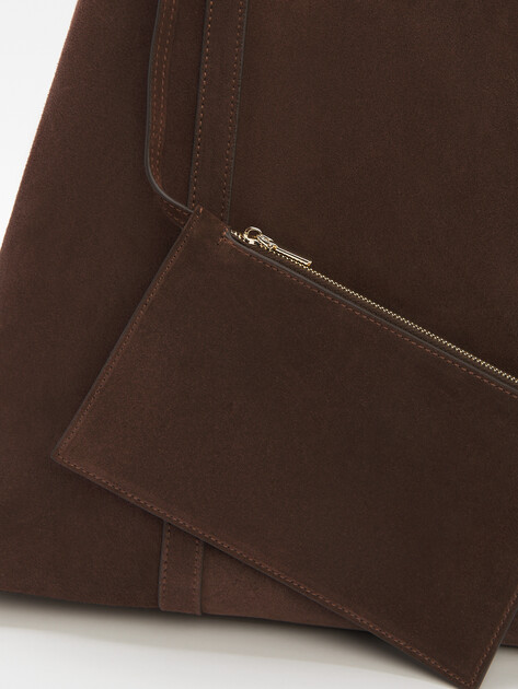 Женский шоппер TENDANCE, Артикул MRH24-233, темно-коричневый | 4352534. Ракурс 3