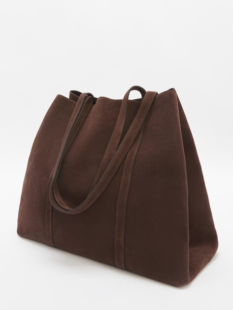 Женский шоппер TENDANCE, Артикул MRH24-233, темно-коричневый | 4352534. Ракурс 4