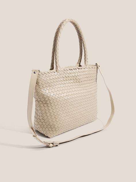 Женский тоут TENDANCE, Артикул MRH24-120, серовато-бежевый | 4352640. Ракурс 3