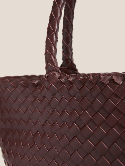 Женский тоут TENDANCE, Артикул MRH24-120, бордовый | 4352652. Ракурс 2