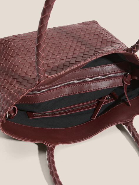 Женский тоут TENDANCE, Артикул MRH24-120, бордовый | 4352652. Ракурс 4