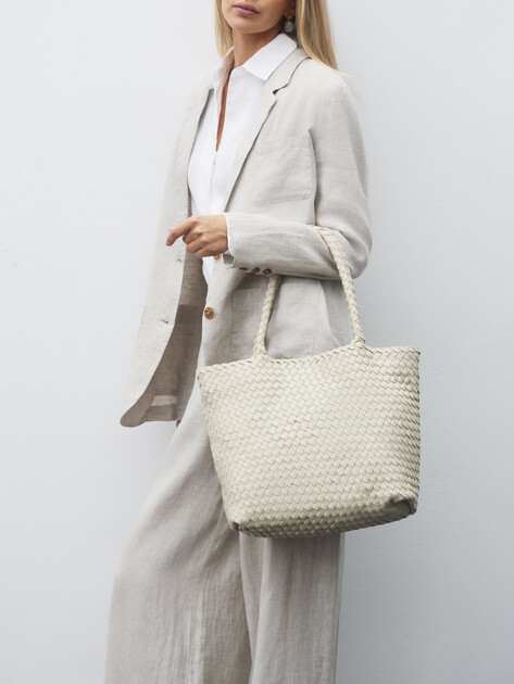 Женский тоут TENDANCE, Артикул MRH24-120, молочно-бежевый | 4352654. Ракурс 5