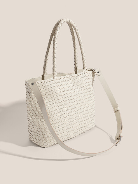 Женский тоут TENDANCE, Артикул MRH24-120, молочно-бежевый | 4352654. Ракурс 3