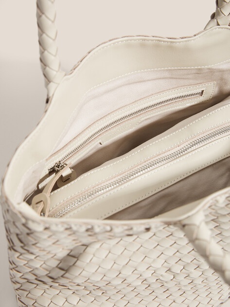 Женский тоут TENDANCE, Артикул MRH24-120, молочно-бежевый | 4352654. Ракурс 4