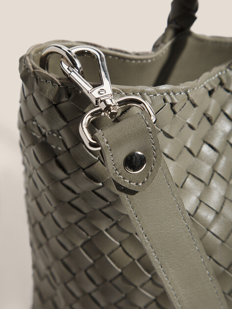 Женский тоут TENDANCE, Артикул MRH24-120, серовато-зеленый | 4352660. Ракурс 2