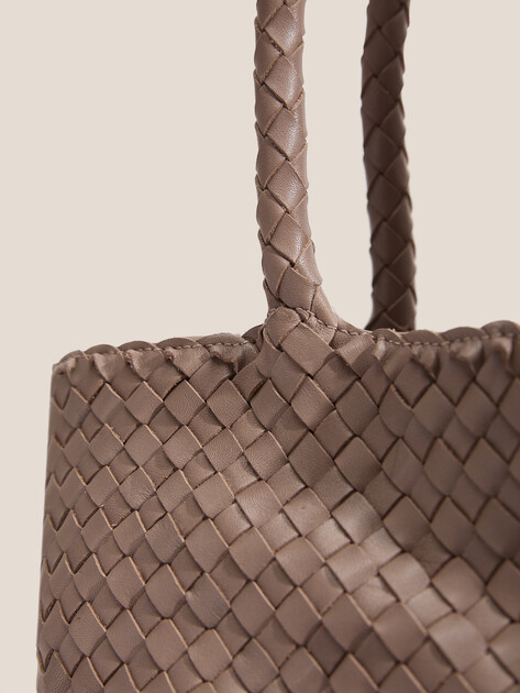 Женский тоут TENDANCE, Артикул MRH24-120, серовато-коричневый | 4352666. Ракурс 2