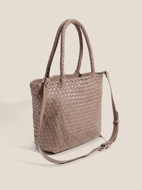 Женский тоут TENDANCE, Артикул MRH24-120, серовато-коричневый | 4352666. Ракурс 3