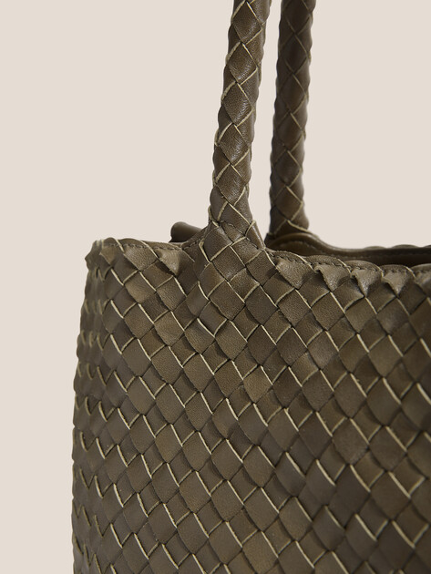 Женский тоут TENDANCE, Артикул MRH24-120, темный хаки | 4352672. Ракурс 2