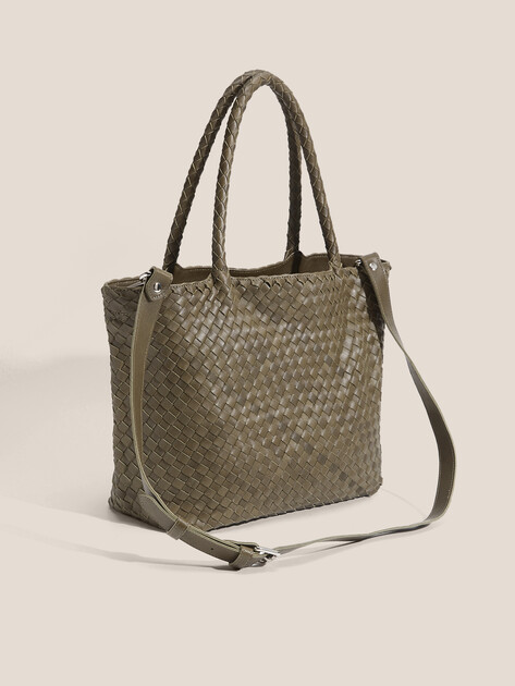 Женский тоут TENDANCE, Артикул MRH24-120, темный хаки | 4352672. Ракурс 3