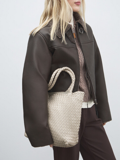 Женский тоут TENDANCE, Артикул MRH24-120, пыльно-бежевый | 4352674. Ракурс 5