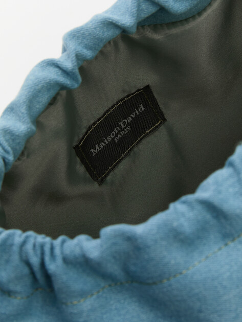 Женская сумка  MAISON DAVID, Артикул LOLA, голубой | 4354473. Ракурс 5