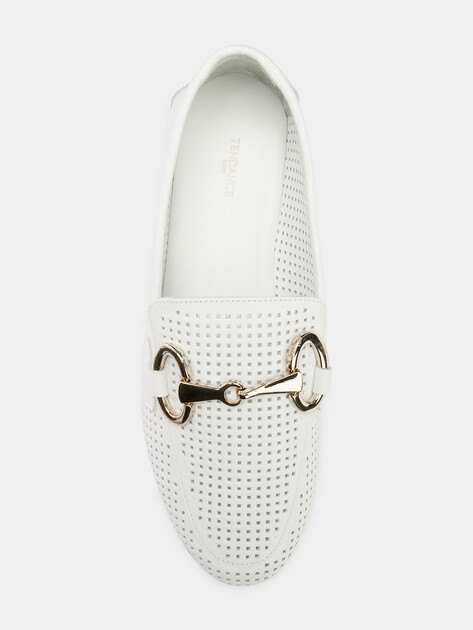 Женские лоферы TENDANCE, Артикул 01-23738-04, белый | 4354884. Ракурс 5 Женские лоферы TENDANCE, Артикул 01-23738-04, белый | 4354884. Ракурс 5