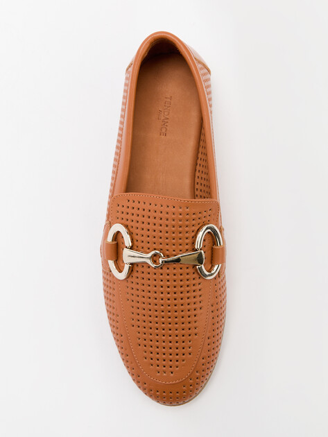 Женские лоферы TENDANCE, Артикул 01-23738-04, светло-коричневый | 4355021. Ракурс 5 Женские лоферы TENDANCE, Артикул 01-23738-04, светло-коричневый | 4355021. Ракурс 5