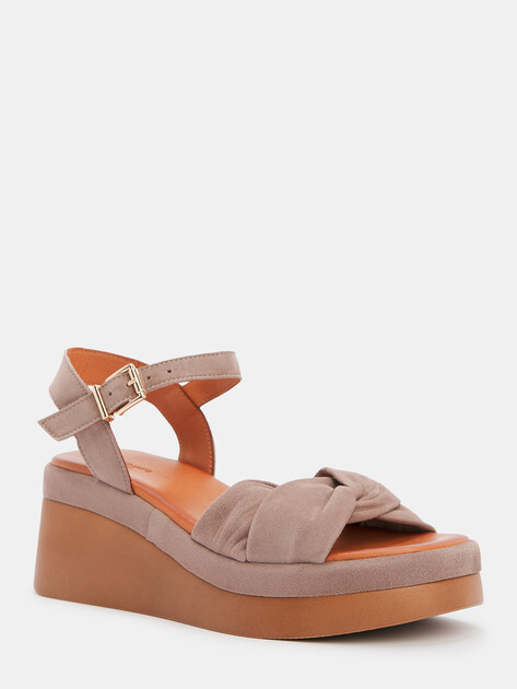 Босоножки TENDANCE, Артикул 02-21210-100, серо-коричневый | 4355639. Ракурс 3 Босоножки TENDANCE, Артикул 02-21210-100, серо-коричневый | 4355639. Ракурс 3