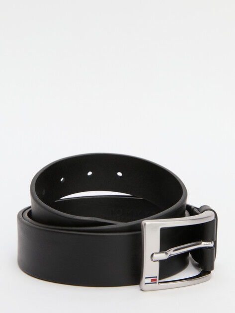 Мужской ремень TOMMY HILFIGER NEW ALY BELT, Артикул AM0AM08363, черный | 4356814. Ракурс 2