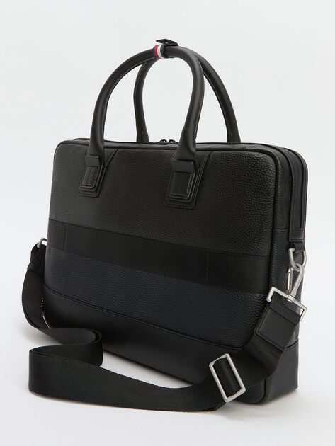 Мужская сумка для ноутбука TOMMY HILFIGER TH TRANSIT COMPUTER BAG, Артикул AM0AM12481, черный | 4357137. Ракурс 4 Мужская сумка для ноутбука TOMMY HILFIGER TH TRANSIT COMPUTER BAG, Артикул AM0AM12481, черный | 4357137. Ракурс 4