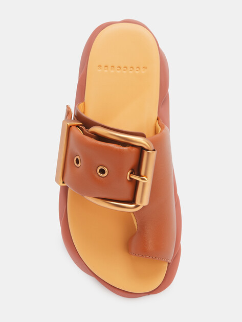 Женские вьетнамки 4CCCCEES MELLOW GLOW, Артикул MELLOW GLOW, коричневый | 4357718. Ракурс 5