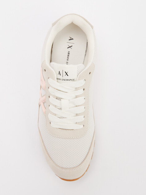 Женские кроссовки ARMANI EXCHANGE, Артикул XDX193, пыльно-бежевый | 4358425. Ракурс 5 Женские кроссовки ARMANI EXCHANGE, Артикул XDX193, пыльно-бежевый | 4358425. Ракурс 5