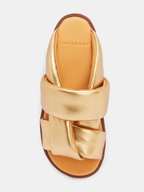 Сабо 4CCCCEES Plia Semo, Артикул Plia Semo, золотой | 4359328. Ракурс 5