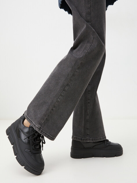 Женские кеды TENDANCE, Артикул AJ1594-3, черный | 4359506. Ракурс 2 Женские кеды TENDANCE, Артикул AJ1594-3, черный | 4359506. Ракурс 2