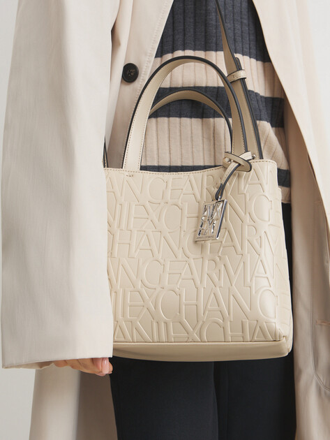 Женская сумка ARMANI EXCHANGE LIZ, Артикул 942647, серо-бежевый | 4361203. Ракурс 2 Женская сумка ARMANI EXCHANGE LIZ, Артикул 942647, серо-бежевый | 4361203. Ракурс 2