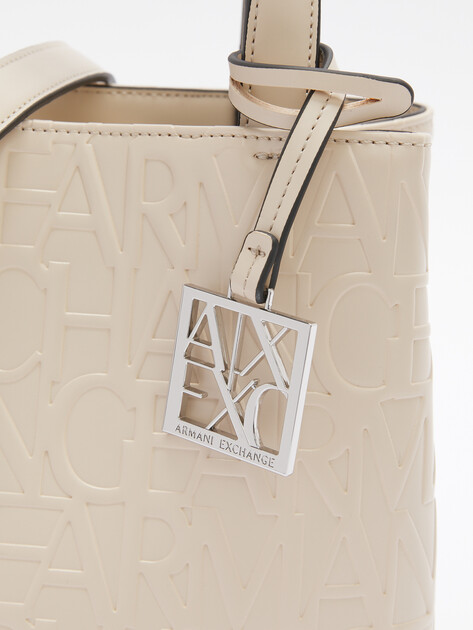 Женская сумка ARMANI EXCHANGE LIZ, Артикул 942647, серо-бежевый | 4361203. Ракурс 3 Женская сумка ARMANI EXCHANGE LIZ, Артикул 942647, серо-бежевый | 4361203. Ракурс 3