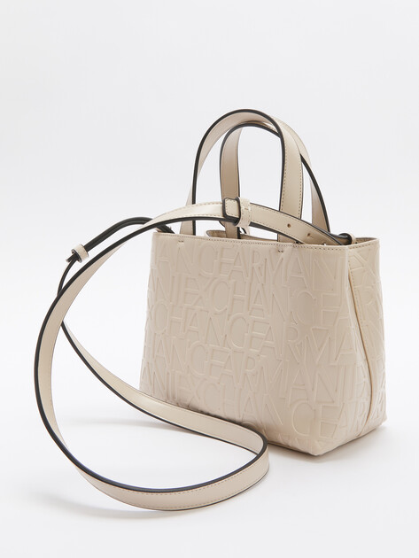 Женская сумка ARMANI EXCHANGE LIZ, Артикул 942647, серо-бежевый | 4361203. Ракурс 4 Женская сумка ARMANI EXCHANGE LIZ, Артикул 942647, серо-бежевый | 4361203. Ракурс 4