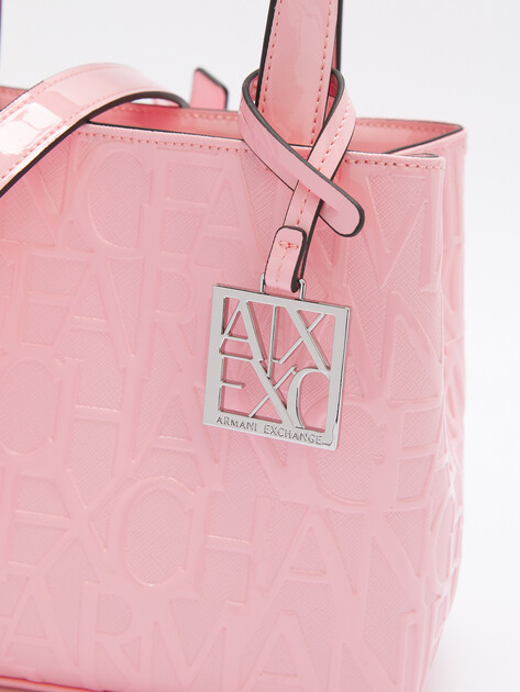 Женская сумка с ручками ARMANI EXCHANGE LIZ, Артикул 942647, светло-розовый | 4361232. Ракурс 3 Женская сумка с ручками ARMANI EXCHANGE LIZ, Артикул 942647, светло-розовый | 4361232. Ракурс 3
