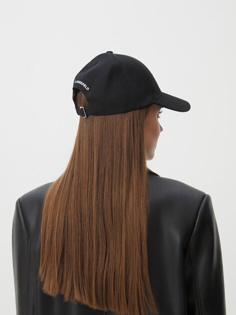 Женская бейсболка KARL LAGERFELD k/signature cap, Артикул A1W33069, черный | 4361274. Ракурс 2 Женская бейсболка KARL LAGERFELD k/signature cap, Артикул A1W33069, черный | 4361274. Ракурс 2