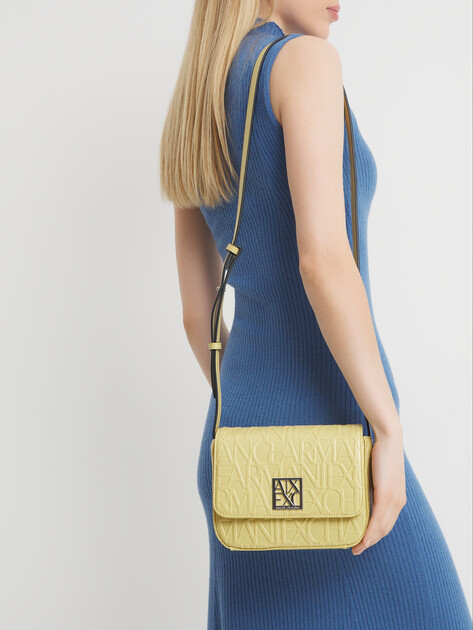 Кросс-боди ARMANI EXCHANGE LIZ, Артикул 942648, бежево-желтый | 4361297. Ракурс 2 Кросс-боди ARMANI EXCHANGE LIZ, Артикул 942648, бежево-желтый | 4361297. Ракурс 2