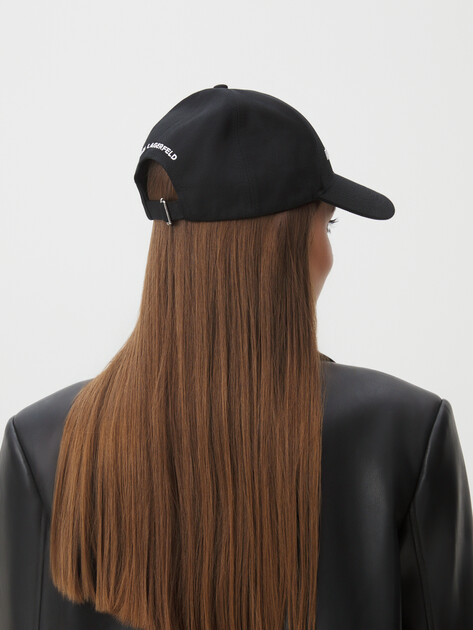Женская бейсболка KARL LAGERFELD k/essential cap, Артикул A1W33071, черный | 4361342. Ракурс 2 Женская бейсболка KARL LAGERFELD k/essential cap, Артикул A1W33071, черный | 4361342. Ракурс 2