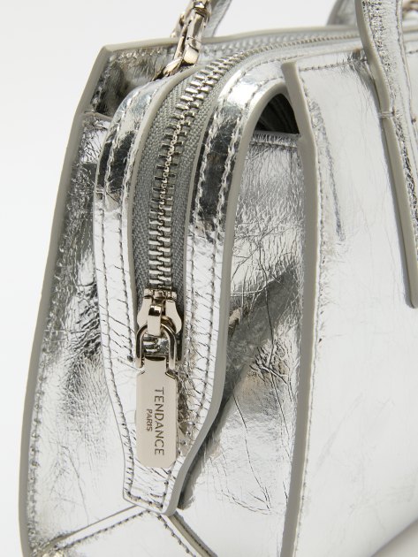 Женская сумка  TENDANCE, Артикул MRH23-064, серебряный | 4361346. Ракурс 4