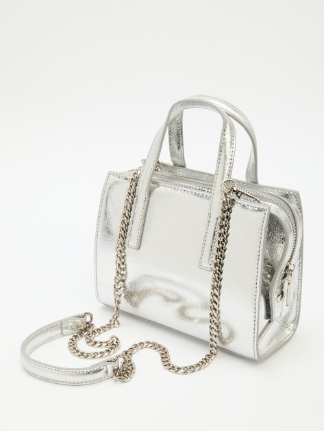Женская сумка  TENDANCE, Артикул MRH23-064, серебряный | 4361346. Ракурс 5