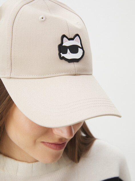 Женская бейсболка KARL LAGERFELD ikon choupette cap, Артикул A1W33183, светло-бежевый | 4361416. Ракурс 3 Женская бейсболка KARL LAGERFELD ikon choupette cap, Артикул A1W33183, светло-бежевый | 4361416. Ракурс 3