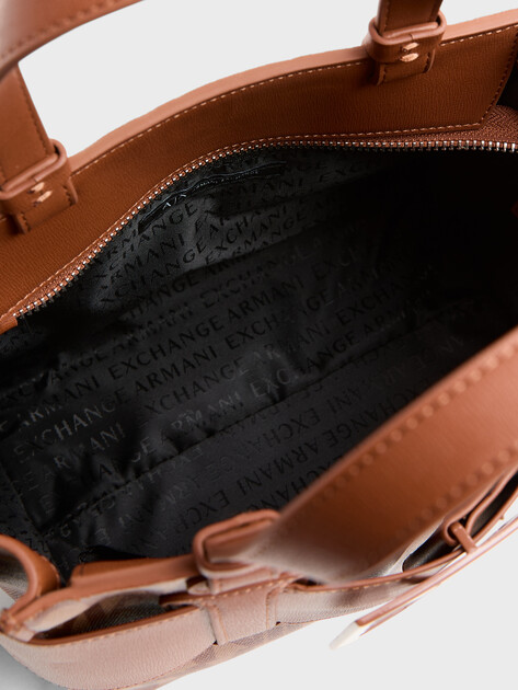 Женская сумка ARMANI EXCHANGE SUSY, Артикул 942690, светло-коричневый | 4361477. Ракурс 4 Женская сумка ARMANI EXCHANGE SUSY, Артикул 942690, светло-коричневый | 4361477. Ракурс 4