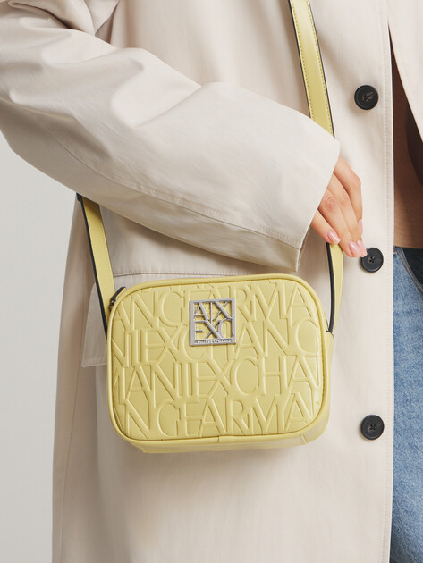 Кросс-боди ARMANI EXCHANGE LIZ, Артикул 942733, бежево-желтый | 4361535. Ракурс 2 Кросс-боди ARMANI EXCHANGE LIZ, Артикул 942733, бежево-желтый | 4361535. Ракурс 2