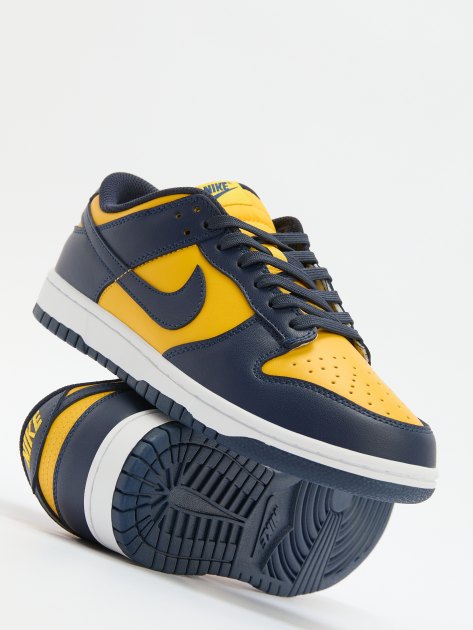 Мужские кеды NIKE NIKE Dunk Low, Артикул CW1590, желтый | 4361710. Ракурс 6