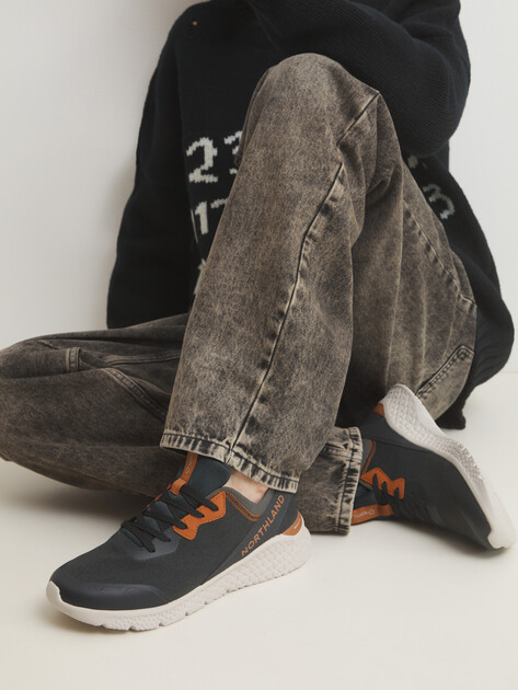 Мужские кроссовки NORTHLAND Tosens canvas 2, Артикул 133494, черный | 4363043. Ракурс 2