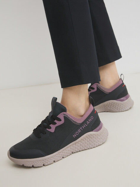 Женские кроссовки NORTHLAND Tosens canvas 2 W, Артикул 133528, черный | 4363055. Ракурс 2
