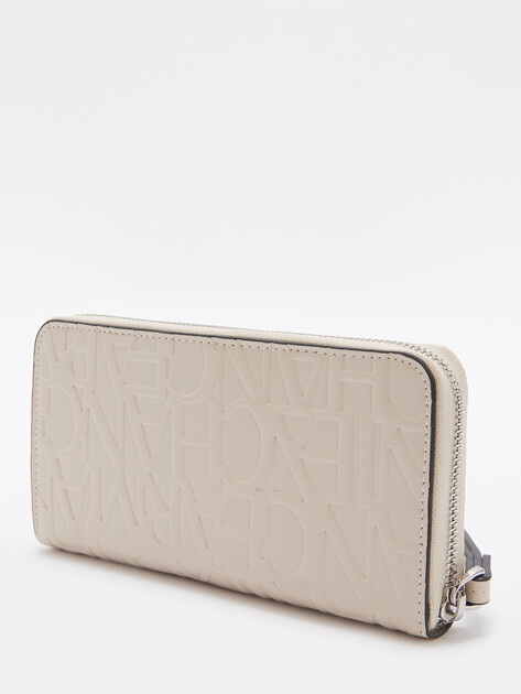 Женский кошелёк ARMANI EXCHANGE EVA, Артикул 948451, серо-бежевый | 4363211. Ракурс 3
