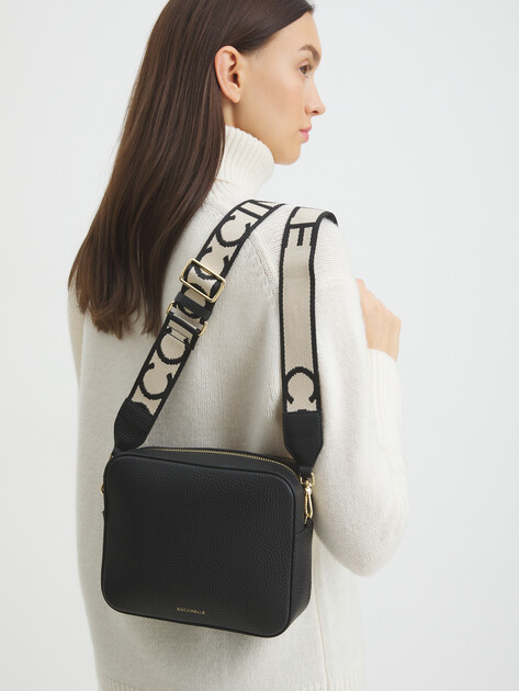 Кросс-боди COCCINELLE, Артикул E5 MN5 55 M3 01, черный | 4363328. Ракурс 2