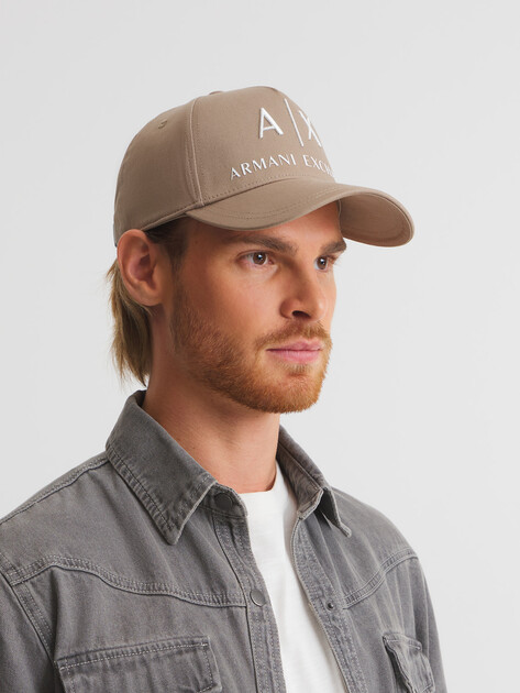 Мужская бейсболка ARMANI EXCHANGE, Артикул 954039, пыльно-бежевый | 4363729. Ракурс 4 Мужская бейсболка ARMANI EXCHANGE, Артикул 954039, пыльно-бежевый | 4363729. Ракурс 4