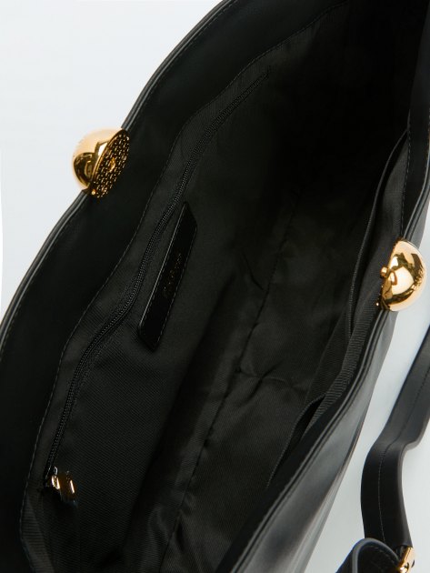 Женская сумка  FURLA, Артикул FURLA SFERA SOFT L SHOULDER BAG, черный | 4363845. Ракурс 6