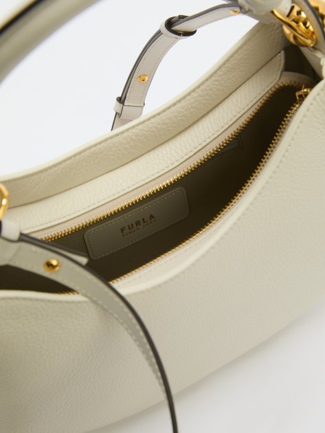 Женская сумка  FURLA, Артикул FURLA SFERA S HOBO, бледно-серый | 4363922. Ракурс 6